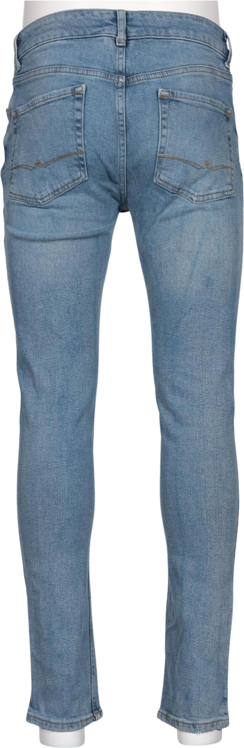 asos Herren Jeans, Hellblau, Gr. W30, Baumwolle / Elasthan / Synthetik - Second Hand