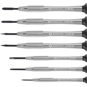 Bernstein Schraubendreher 4-360-E05, Set, Feinmechanik, Schlitz, Kreuzschlitz, 7-teilig