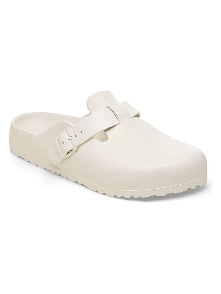 Birkenstock Clogs "Boston" in Creme - 43
