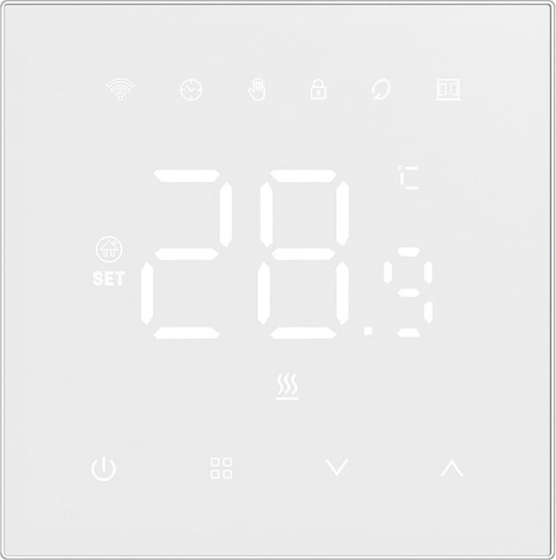 INF Slimme WiFi Thermostaat voor Elektrische Vloerverwarming