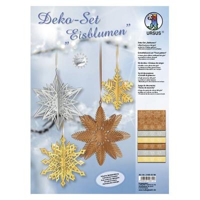 URSUS Deko-Set 'Eisblumen'