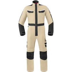 Overall "20199" Attitude - 44 - sand/dunkelgrau
