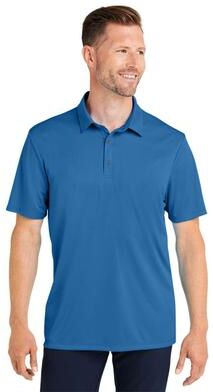 HUK H120558 Men's Pursuit Performance Polo Shirt in Set Sail size Large   Polyester