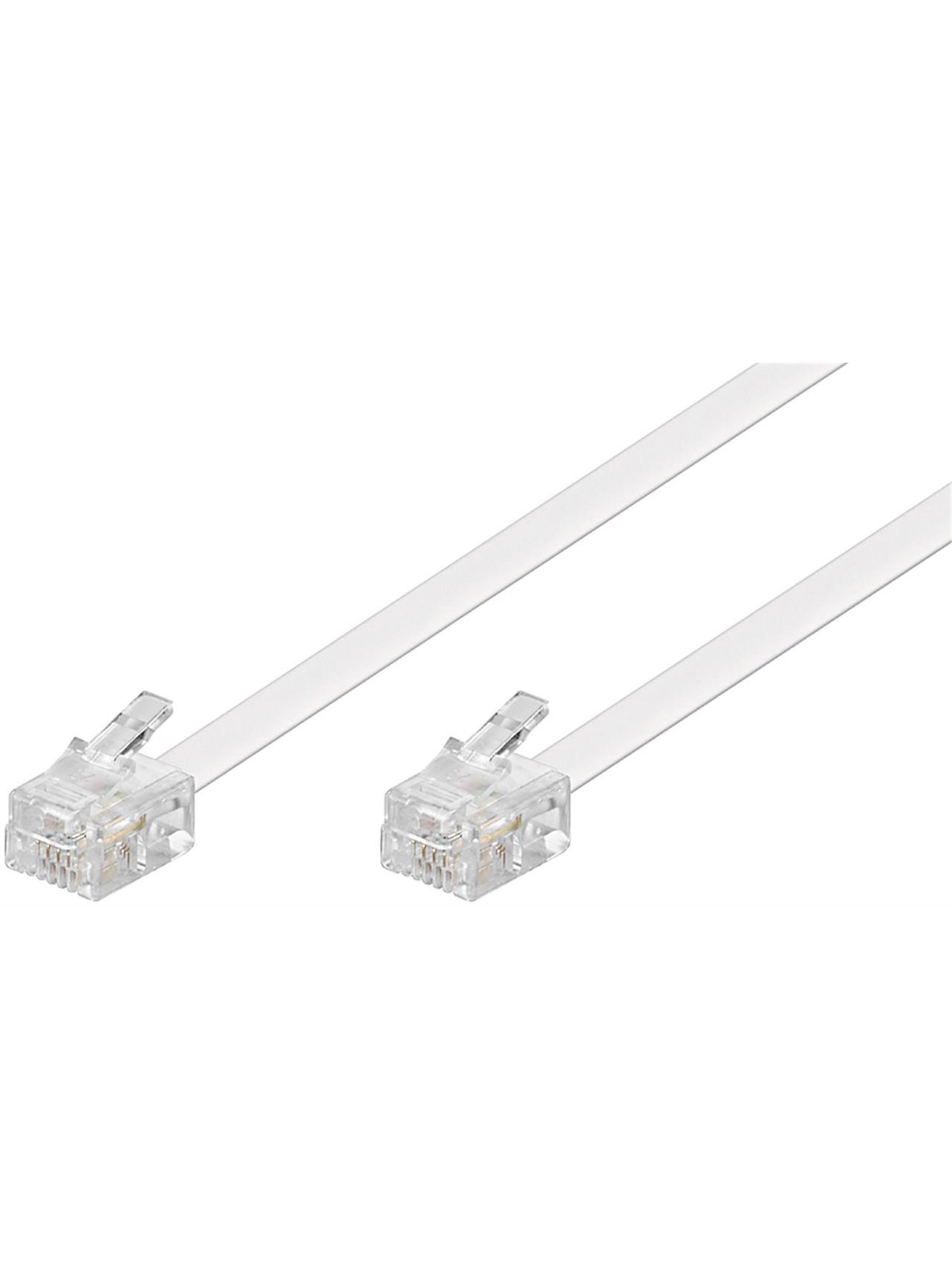 Pro Modular telephone cable - Weiß - 3m