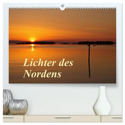Lichter des Nordens (hochwertiger Premium Wandkalender 2027 DIN A2 quer), Kunstdruck in Hochglanz
