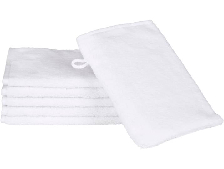 Waschhandschuh ROSS Sensual Skin , weiss (weiß), B:16cm L:22cm, Frottier, Handtücher, Waschhandschuh, mit Aloe-Vera-Öl veredelt