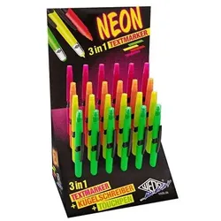Wedo Touch Pen 3-in-1 NEON Eingabestift Gemischte Farben
