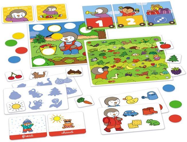 Mon coffret 7 jeux T'choupi - Nathan