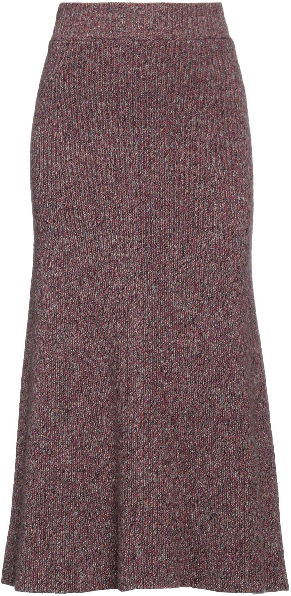 Chloé Falda midi Mujer Púrpura XS Mujer