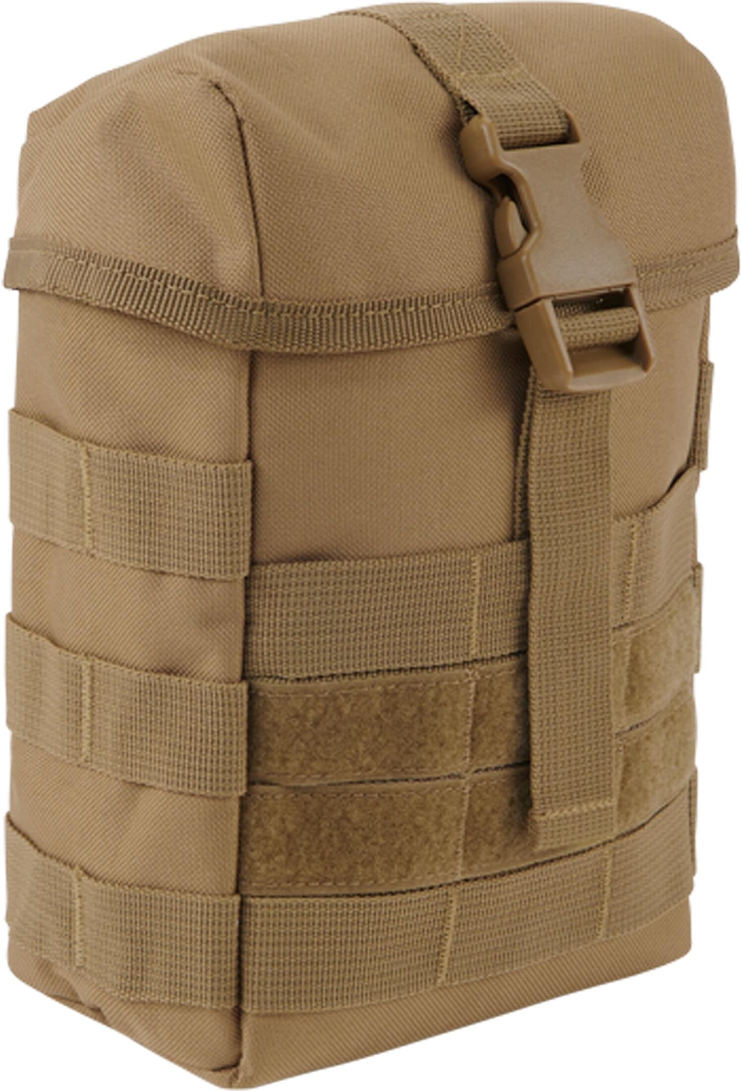 Gürteltasche BRANDIT "Brandit Accessoires Fire Molle Pouch", Gr. onesize, braun (camel), Polyester, unifarben, Taschen Gürteltasche