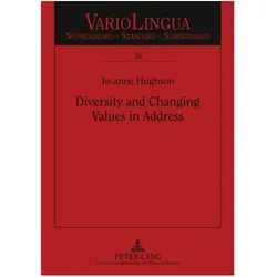 Diversity and Changing Values in Address, Fachbücher von Jo-anne Patricia Hughson