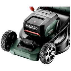 Metabo, Rasenmäher, RM 36-18 LTX BL 46 Akku Rasenmäher 36 V ( 2x 18 V ) 46 cm Brushless + 2x Akku 8,0 Ah + Ladege (Akkubetrieb)