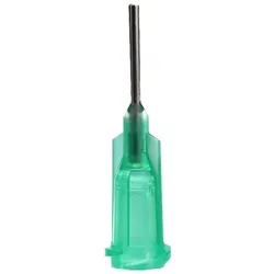 S•K•S Dosiernadel 18G Kunststoff-Stahl, Grün, Innendurchmesser (ID): 0,85 mm, Außendurchmesser (AD): 1,27 mm, Nadellänge: 13 mm, Gesamtlänge: 30 mm, 1 Pack = 25 Stück