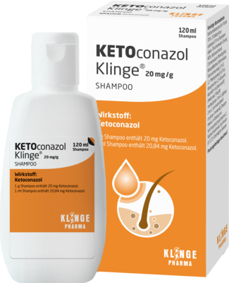 Klinge Pharma GmbH KETOCONAZOL Klinge 20 mg/g Shampoo 120 ml 16923190