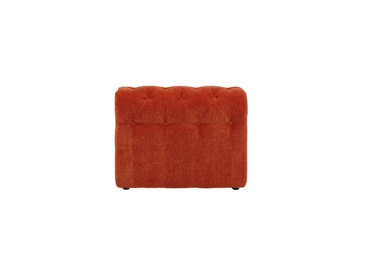 Kawola Sofa Sitzelement Sephi Rot Cord, Kunststoff, Füllung: Kaltschaum, 82x62x27 cm, Wohnzimmer, Sofas & Couches, Sofas, Modulsofas