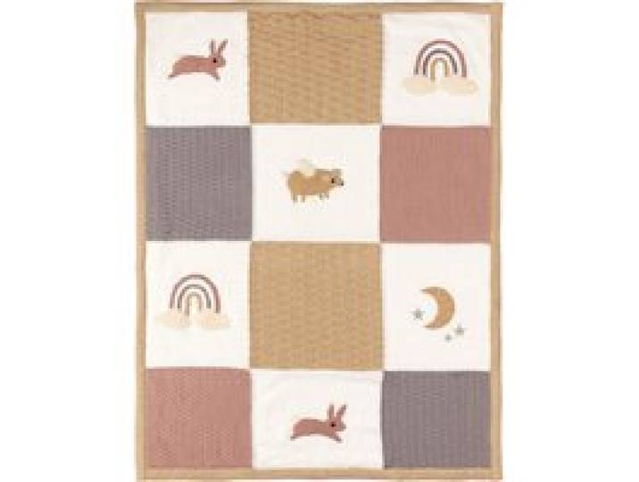 Babydecke Winter-Kuscheldecke Little Cloud Dancer 80x100 cm
