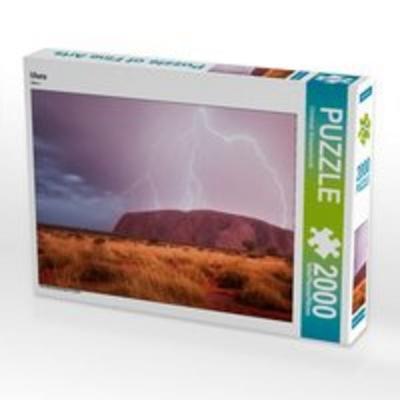 CALVENDO Puzzle Uluru 2000 Teile Puzzle quer | 2000 Teile Lege-Größe 90 × 67 cm Foto-Puzzle für glückliche Stunden