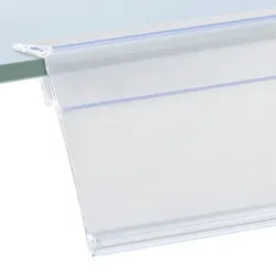 Scannerschiene GLS für Glasböden 1.320 mm, PVC, transparent