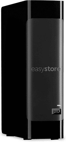 Disco duro externo 14TB - Western Digital WD Easystore Desktop, Sobremesa, HDD, USB 3.2, Copia de seguridad, 3.5", Negro