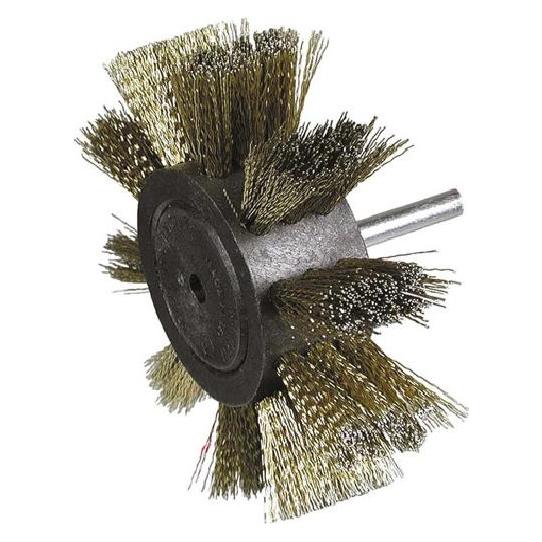 Hikoki Zubehör 751325 Fächerbürste 100 x 6 x 0,3 verzinkter gewellter Stahldraht (58702436)