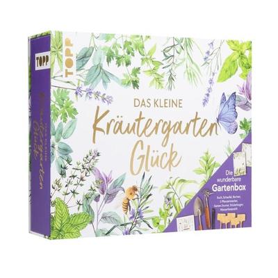 Das kleine Kräutergarten-Glück - Die wunderbare Gartenbox. Mit Kräuterkunde und Werkzeugen, Sonstige von Ina Volkmer, Frechverlag GmbH