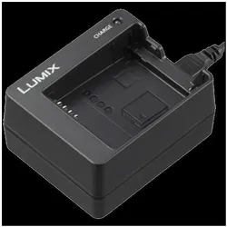 Panasonic DMW-BTC12E Externes Ladegerät USB (Kamera Akku Ladegerät), Kamera Stromversorgung, Schwarz