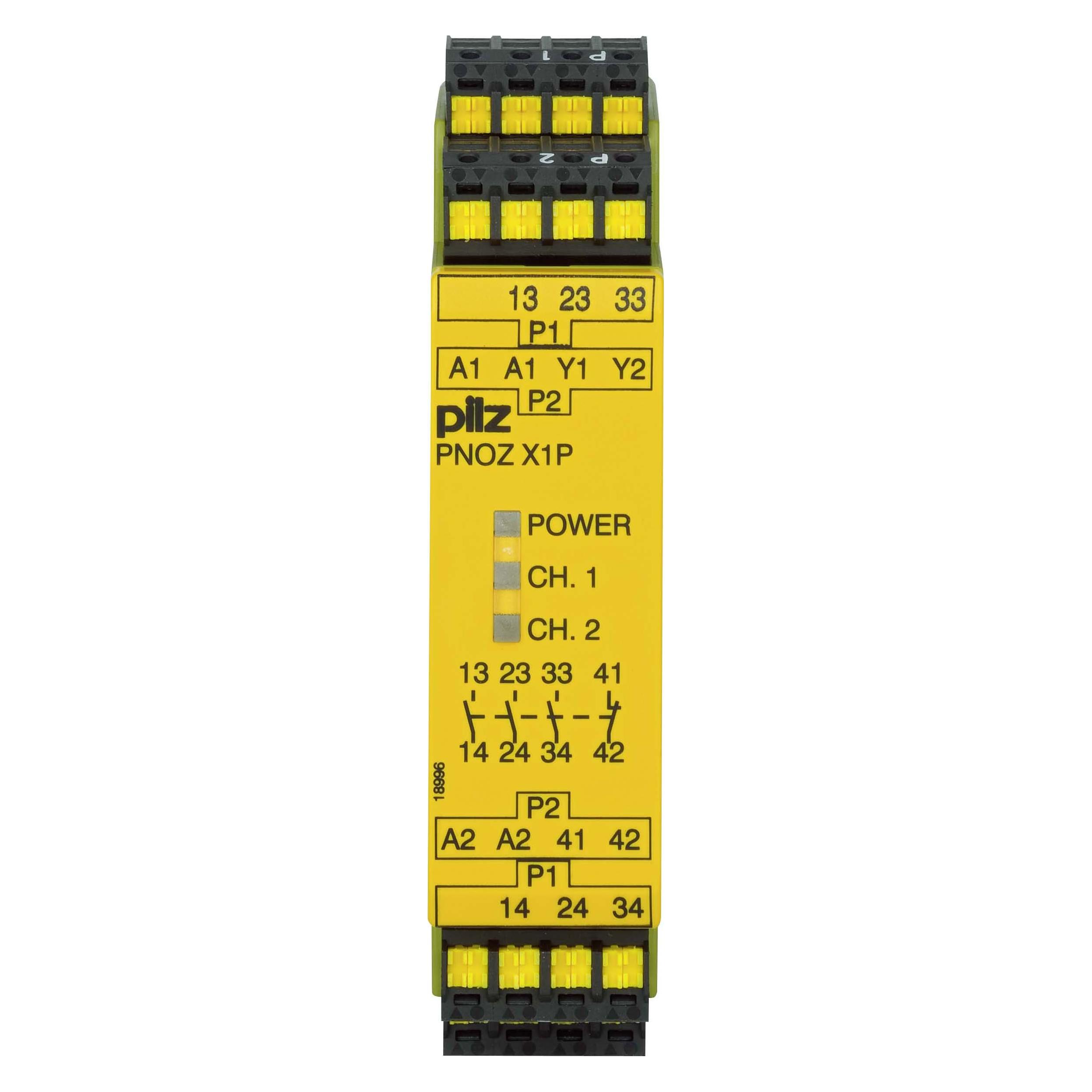 Pilz 787100 PNOZ X1P C 24VDC 3n/o 1n/c (787100)