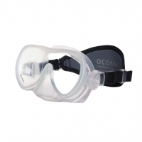 Oceanic Mini Shadow inkl. Neoprenband - Tauchermaske - Ice clear