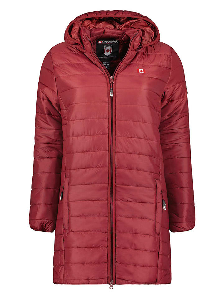 Canadian Peak Steppjacke "Atikeak" in Bordeaux - S