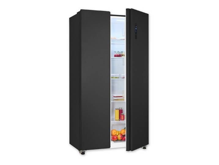 exquisit Side-by-Side SBS546-040E, 177 cm hoch, 90 cm breit, No-Frost-Technologie, LED-Beleuchtung, 4*-Gefrierfach