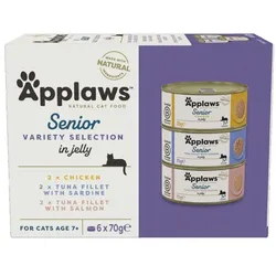 APPLAWS Cat Multipack Senior 6x70g DOSEN