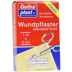Gothaplast Wundpflaster, standard, 6 cmx1 m 1 St