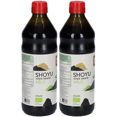 Lima Bio Shoyu Sojasoße 2x 2x500 ml Flüssigkeit
