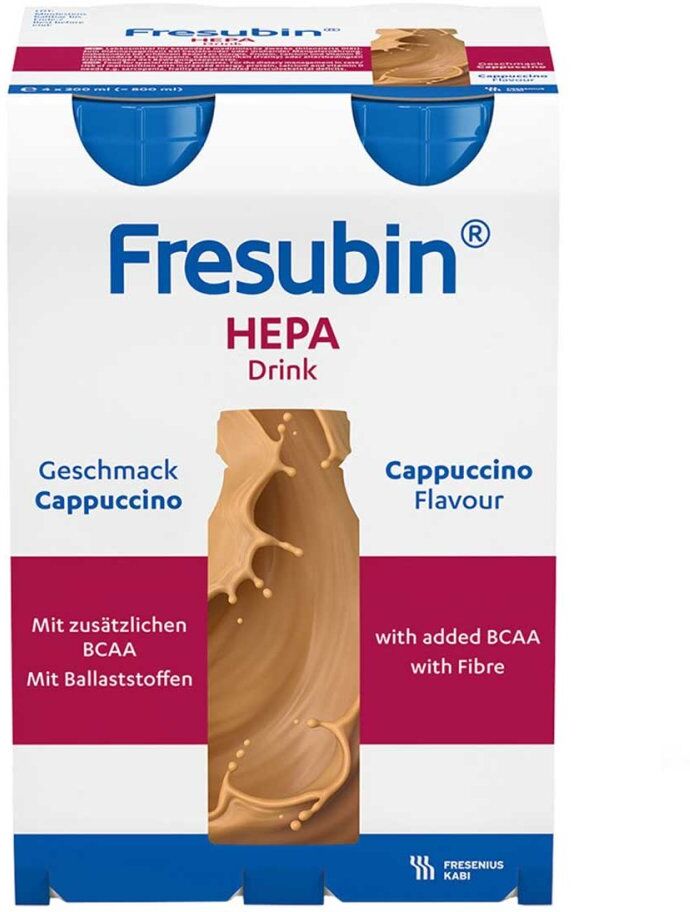 Fresubin Hepa Drink Cappuccino Trinkflasche