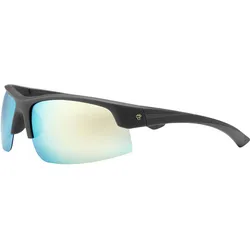 CHPO, Unisex, Sportbrille, Len Cat. 3 (Black, Matte Grey), Schwarz, Grau, Türkis