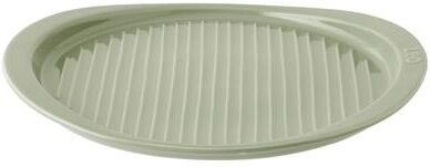"BergHOFF Balance Stone Ribbed Pizza Tray 15.75"", Sage"