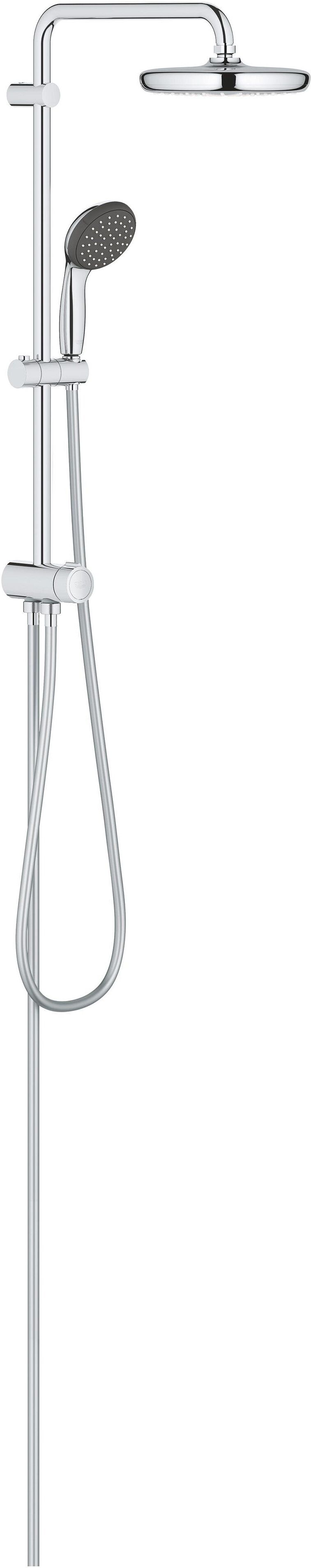 Grohe COLONNA DOCCIA  VITALIO START 210 CROMO 2 GETTI CON DEVIATORE SOFFIONE Ø 210 mm INT.FISSO