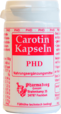 ALLPHARM Vertriebs GmbH CAROTIN KAPSELN 44 g 03562158