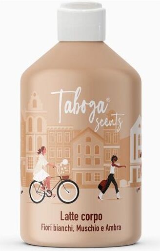 Latte corpo fiori bianchi Taboga
