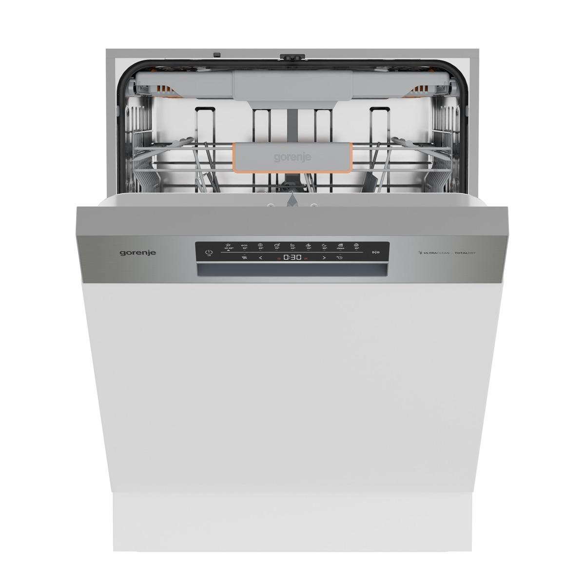 Gorenje GI663B90X Geschirrspüler, TotalDry Technologie, Touch Control, 60 cm