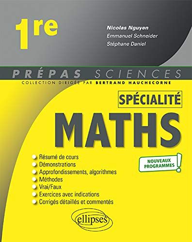 Nicolas Nguyen - Spécialité maths 1re : nouveaux programmes - Preis vom 09.10.2026 07:28:09 h