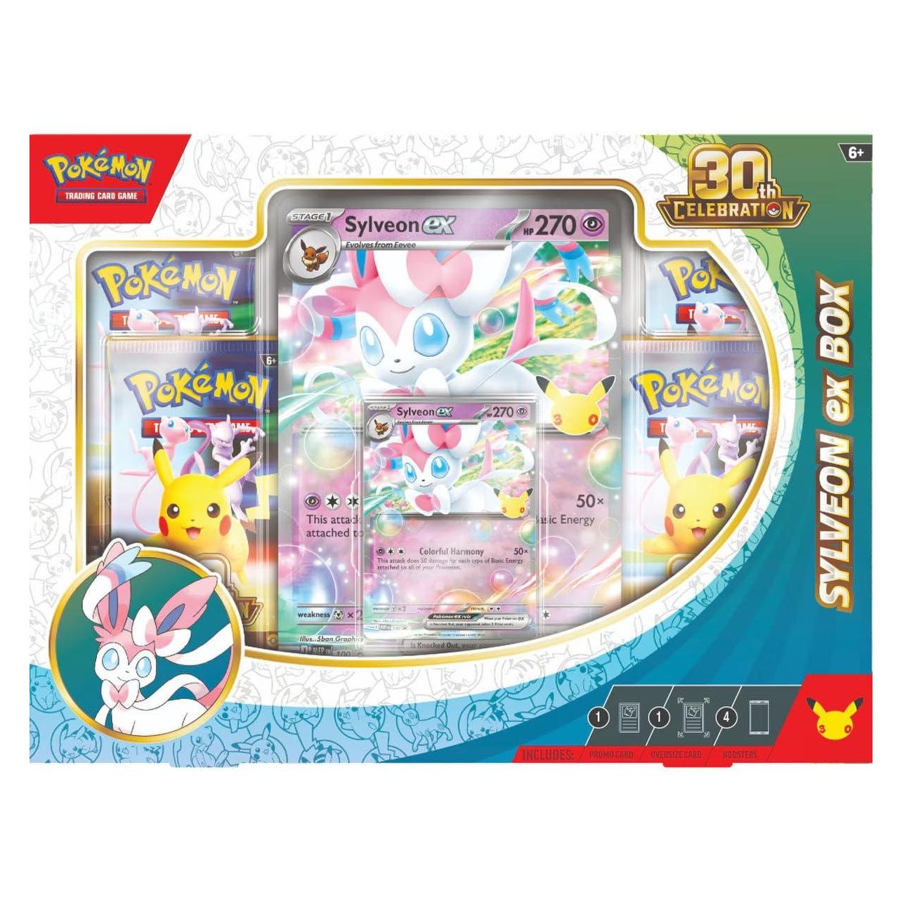 Pokémon -Sammelkartenspiel: Feelinara-EX-Box zum 30. Jubiläum / ab 6 Jahren (Box Set & Collection) (PCI10463-108)