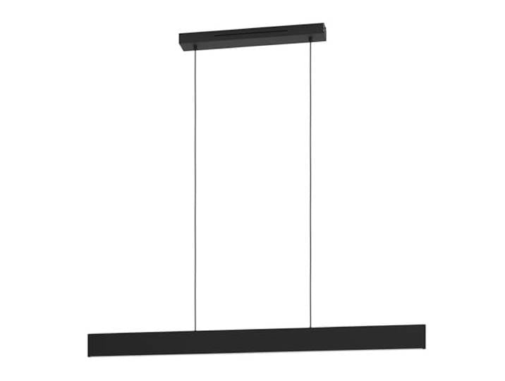 Eglo connect.z Suspension luminaire LED connecté Andreas-Z\, lustre suspendu ZigBee en métal noir\, contrôlable par application et commande vocale Alexa\, blanc chaud – froid\, RGB\, dimmable