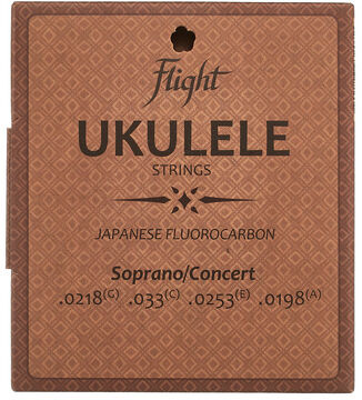 Flight FUSSC100 Soprano/Concert Set Transparent
