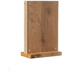 Tischaufsteller Europel T-Ständer Acryl/Holz/Magnete A5 356312
