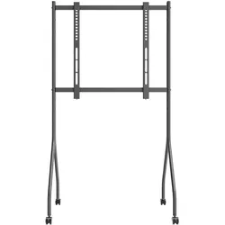 Maclean TV-Ständer/Rollwagen, auf Rollen MC-180 B (50 kg, 37" - 80"), TV Ständer, Schwarz