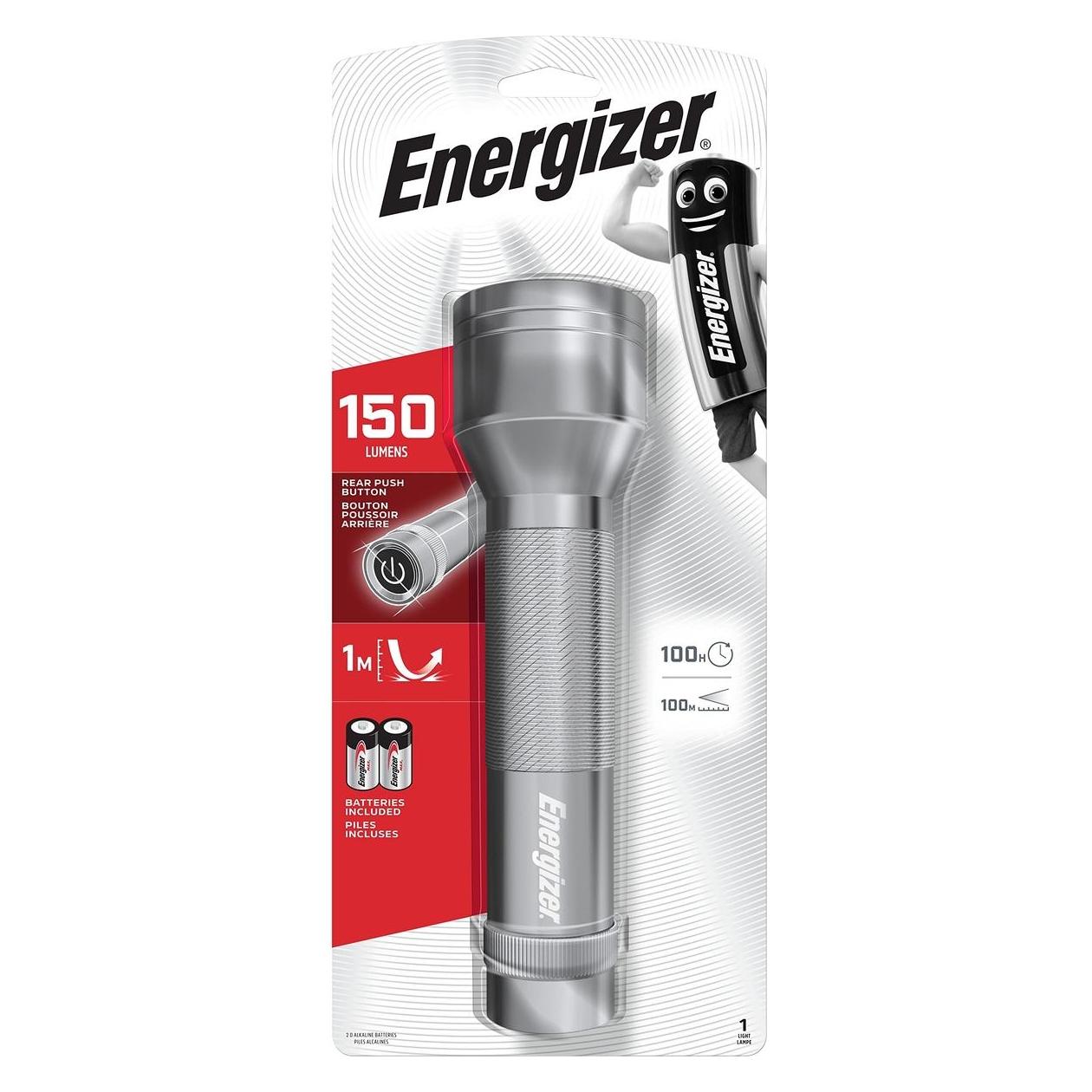 Energizer Taschenlampe 2D Metal (7638900368215)
