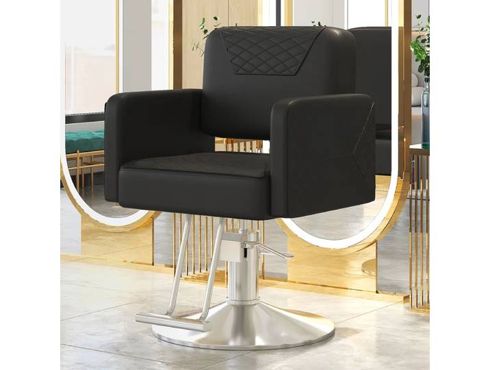 Chaises de barbier uniques et élégantes exclusives aux salons de coiffure, chaises de salon confortables, esthétiques, silla de corte de pelo, mobilier de salon