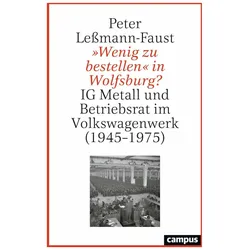 »Wenig zu bestellen« in Wolfsburg?, Fachbücher von Peter Lessmann-Faust