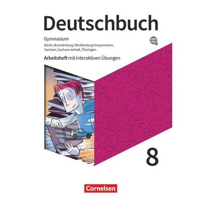 Deutschbuch Gymnasium - Östliche Bundesländer - 2022 - 8. Klasse - Arbeitsheft mit interaktiven Übungen online mit Löungen, Taschenbuch von Petra